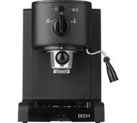 BEEM 03270 Machine à expresso noir (mat) 1470 W fonction de conservation de la chaleur, avec embout de mousseur à lait