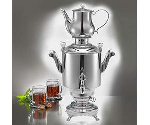 Beem 5982 Romanov Iii Samovar 230 V 5 litres Acier inoxydable