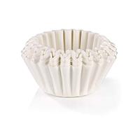 BEEM Original Lot de 100 sacs filtrants universels pour panier filtrant 10 tasses | neutre au goût | filtre papier 80/200 mm pour machines à café avec filtre à panier [blanc]