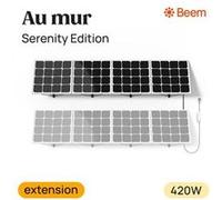 Panneau solaire Beem Serenity, kit d'extension 420W, installation au mur