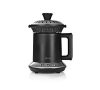 BEEM ROAST-PERFECT Torréfacteur avec 200 g de café brasil (grain entier non torréfié) | 2 degrés de torréfaction réglables [acier inoxydable, verre borosilicaté, noir]