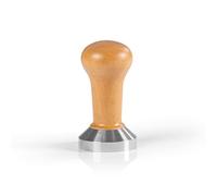 BEEM Tamper - 51 mm | Pour presser le café moulu | Pour machines à café avec broyeur | Poignée ergonomique [Hêtre/Acier inoxydable]