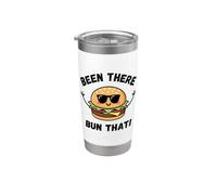 Been The Bun That Food Pun Burger Drôle Gobelet isotherme en acier inoxydable double paroi