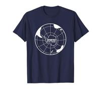 Been There Drapeau de l'Antarctique Souvenir du Pôle Sud Touriste T-Shirt
