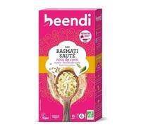 BEENDI - Riz basmati sauté à la noix de coco 250g - Vente à l'unité - meilleure offre