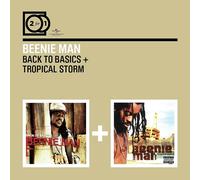 BEENIE MAN - 2 FOR 1: BACK TO BASICS/TROPICAL STORM 2 CD NEUF