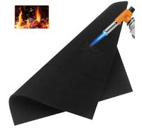 BEENNA Tapis Ignifuge, 50x50 cm Tapis de Protection Thermique, Résistant à la Chaleur Jusqu'à 1000°C, sous-Couche Thermorésistante Idéal pour la Protection Contre Le Feu et la Résistance à la Chaleur