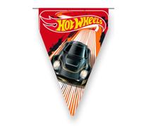 BeenSmile, BANDERIN Hot Wheels Fanion pour enfants, décoration anniversaire d'enfant, articles de fête, célébration et anniversaire 3M