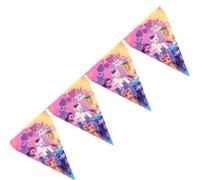 BeenSmile, BANDERIN MY Little Poney, fanion pour enfants, décoration d'anniversaire d'enfant, articles de fête, célébration et anniversaire, 1 pièce, 3 m