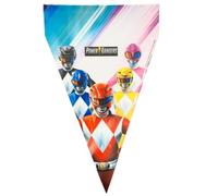 BeenSmile, BANDERIN Power Rangers Fanion pour enfants Décoration Anniversaire Enfant Articles de Fête Célébration Anniversaire 1 Pièce 3M