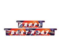 BeenSmile, Guirlande de fête à thème Sonic Prime, guirlande Happy Birthday - Décoration d'anniversaire pour enfants, fêtes d'enfants, anniversaires et célébrations - Articles de fête - 1 unité