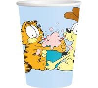 BeenSmile, Lot de 8 verres pour enfants - Décoration d'anniversaire d'enfant - Articles pour fêtes et célébrations - 250 ml