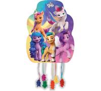 BeenSmile, MY LITTLE PONY PIÑATA MOYEN - Articles de fête, Piñata à remplir avec des jouets ou des friandises, décoration de fêtes d'enfants, anniversaires et célébrations