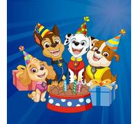BeenSmile, Paw Patrol Lot de 20 serviettes en papier, articles de fête, fête et anniversaire d'enfant 33 cm