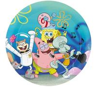 BeenSmile, SPONGEBOB SQUAREPANTS Lot de 8 assiettes jetables pour anniversaire d'enfant 23 cm Article de décoration de fête à thème