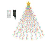 Beeoecm Guirlande Lumineuse Sapin de Noel, 400LED 16 x 2m Guirlande LED Sapin Décoration avec 8 Modes éTanche Minuterie MéMoire, Chaîne Lumineuse pour 1,5-2,8m Sapin (Lumière Froide)