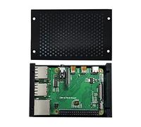 BEEOFICEPENG 1 ensemble adaptateur carte d'extension + boîtier en métal + kit de ventilateur pour Raspberry Pie CM4 IO Backplane CM4 à 4B Interface Extension