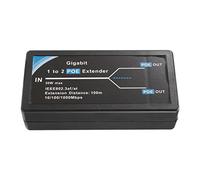 BEEOFICEPENG 1 extension PoE Gigabit 1 entrée 2 sorties avec entrée/sortie IEEE 802.3Af