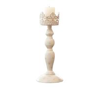 BEEOFICEPENG 1 pièce de bougeoir en métal, pièce maîtresse pour mariage, chandelier pour table, ancien bougeoir de sol, décoration de maison, décoration de maison.