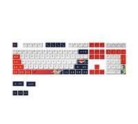 BEEOFICEPENG 114 PBT Keycap Processus de Sublimation XDA Clavier Mécanique Keycap Extracteur Clé pour 61/87/104/108/Clavier Numérique