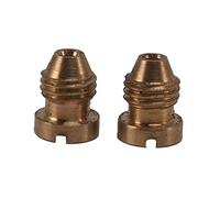 BEEOFICEPENG Buses pour buse un orifice en mousse de canon, buse filetée de rechange haute pour mousse à neige, 1,0 mm, lot de 2