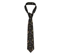 BEEOFICEPENG Cravates pour hommes, imprimé classique d'instruments de musique, cravates pour hommes, cravates d'affaires, cravate de costume, cravate formelle douce pour homme de mariage