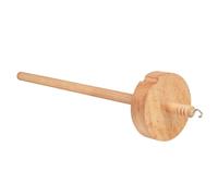 BEEOFICEPENG Drop Spindle Top Whorl Yarn Spinner pour Crochet Wheel pour la fabrication de l'outil de broche en bois sculpté à la main facile à utiliser