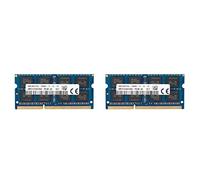 BEEOFICEPENG Lot de 2 modules de mémoire RAM DDR3L PC3L pour ordinateur portable 1600 MHz 1,35 V 8 Go