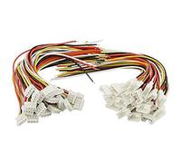 BEEOFICEPENG Lot de 40 (20 paires) 2,0 mm 4 broches mâle avec connecteur terminal de 15 cm, câble compatible avec JST PH