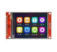 BEEOFICEPENG Module d'affichage LCD SPI 240 x 320 SPI Port série 51 Drive ILI9341V Module de port série LCD STM32 Drive Display