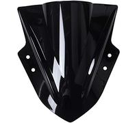 BEEOFICEPENG Pare-brise Moto Pare-Brise Double Bulle pour Kawasaki Ninja 300 EX300 2013 2014 2015 2016 2017 Accessoires Moto