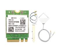 BEEOFICEPENG RTL8821AE Carte réseau double fréquence 433 Mbps Adaptateur de carte réseau M.2 NGFF 2230 sans Module WIFI