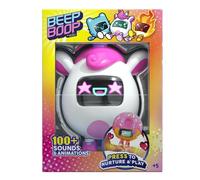 BEEP BOOP - Compagnon de Poche Interactif Évolutif | 4 Mini-Jeux, Écran Couleur, Sons & Personnalité Unique | Jouet Électronique pour Enfant dès 6 Ans-Avec Mousqueton & Mode A Cappella- Modèle Licorne