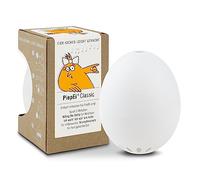 BeepEgg Classic Blanc - Minuteur Chantant pour la Cuisson des œufs - Cuiseur d’œufs 3 cuissons - Œuf minuteur Musical avec 3 mélodies - Gadget de Cuisine Amusant - PiepEi,