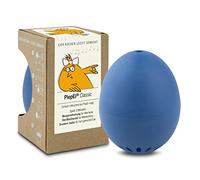 BeepEgg Classic Bleu - Minuteur Chantant pour la Cuisson des œufs - Cuiseur d’œufs 3 cuissons - Œuf minuteur Musical avec 3 mélodies - Gadget de Cuisine Amusant - PiepEi