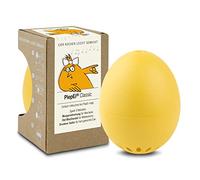BeepEgg Classic Jaune - Minuteur Chantant pour la Cuisson des œufs - Cuiseur d’œufs 3 cuissons - Œuf minuteur Musical avec 3 mélodies - Gadget de Cuisine Amusant - PiepEi