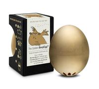 BeepEgg Doré - Minuteur Chantant pour la Cuisson des œufs - Cuiseur d’œufs 3 cuissons - Cadeau Noces d’Or - Œuf de Cuisson Amusant - Minuteur Musical - PiepEi