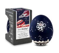 BeepEgg Espace - Minuteur Chantant pour la Cuisson des œufs - Cuiseur d’œufs 3 cuissons - Idée Cadeau Espace et Astronomie - Minuteur Musical Amusant - PiepEi