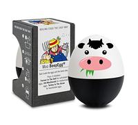 BeepEgg Meuh-Veuche - Minuteur chantant pour la cuisson des œufs - Cuiseur d’œufs 3 cuissons - Minuteur œuf amusant et musical - Œuf de cuisson drôle - Design animal mignon - PiepEi