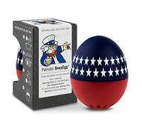 BeepEgg Patriotic - Minuteur Chantant pour la Cuisson des œufs - Cuiseur d’œufs 3 cuissons - Cadeau Drapeau américain - Minuteur Musical Amusant - PiepEi