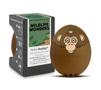 BeepEgg Singe - Minuteur Chantant pour la Cuisson des œufs - Cuiseur d’œufs 3 cuissons - Cadeau Singe Amusant - Œuf de Cuisson drôle - Minuteur Musical - PiepEi