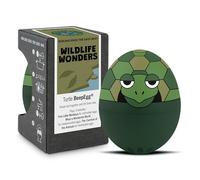 Schildkröten PiepEi - Minuteur à œufs chantant pour la cuisson - Cuiseur à œufs pour 3 niveaux de dureté - Cadeau tortue - Œuf de cuisine amusant - Eggtimer musical - Brainstream