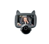 BEEPER BABEECAM 1 - Caméra Voiture Bébé avec Écran 4,3″, Vision Nocturne Automatique, Caméra Chat pour Siège Arrière, Surveillance Bébé en Voiture, Installation Facile - Couleur Rose ou Noire (Rose)