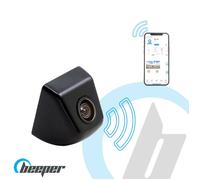 Beeper H5WIFI Caméra de Recul sans Fil WiFi pour Smartphone iOS & Android Via Application | Grand Angle 150° | Étanche IP69K | Filtre Anti-Parasite Intégré | Voiture, Camping-Car, Van