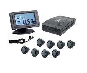BEEPER Radar Avant & Arrière 8 Capteurs avec Afficheur LCD & Rallonge de Cbles