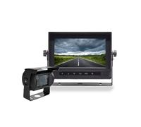 Beeper RWEC99E - Kit Vidéo de Recul Complet - Écran LCD 7 Pouces - Caméra de Recul Certifiée IP67 avec Vision Nocturne - Câble 15m - Idéal Camping-Car, Caravane, Camion et Utilitaire - 12V/24V