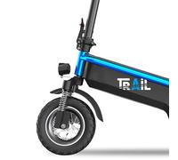 Beeper Trottinette Électrique Trail 850W 48V 10Ah - Tout-Terrain Robuste, Batterie Amovible Longue Autonomie 35 km, Suspension Confort, Idéale pour Loisirs et Aventure