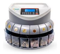 beeplo g-550 | Compteur de pièces en euros | Jusqu'à 800 pièces par cycle | Indique la valeur totale et par pièce | Précision Totale | Garantie 4 ans