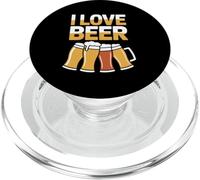 Beer Athusiasts I Love Beer Cheers PopSockets PopGrip pour MagSafe