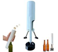 Beer Bottle Mortar Bottle Opener, 51mm Mortar Beer Bottle Opener, Automatic Mortars Bottle Openers, Hands-Free Push Down Design, for Home, Bar, Party and Other Occasions (1Pcs)
